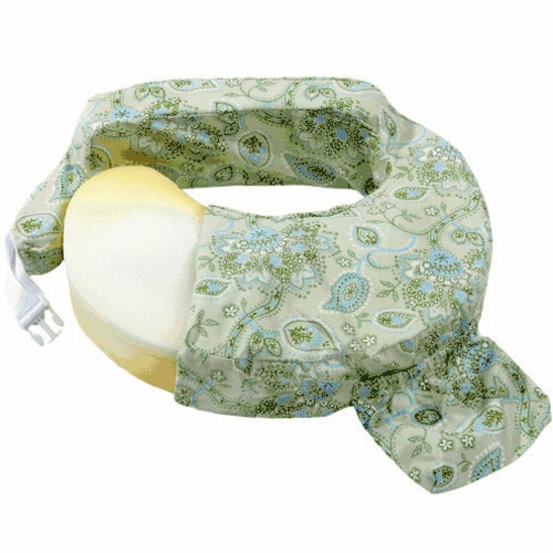 My Best Friend Slipcover in Green Paisley