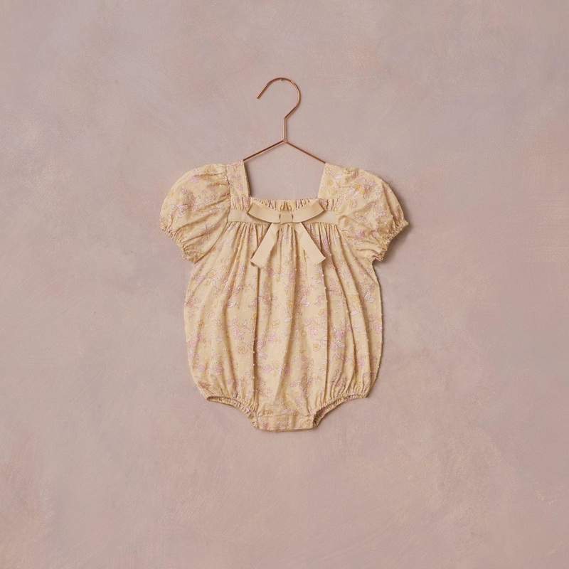 Noralee Lyla Romper | Lemon Floral