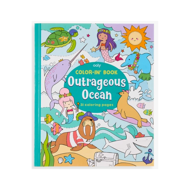 Ooly Outrageous Ocean Coloring Book