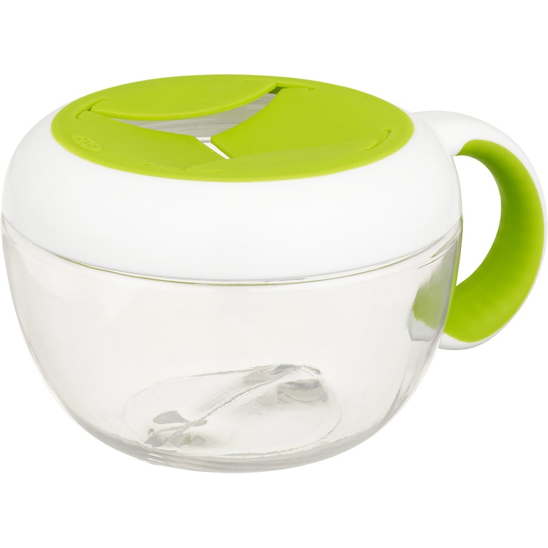 OXO Tot Flippy Snack Cup With Travel Cover – Green