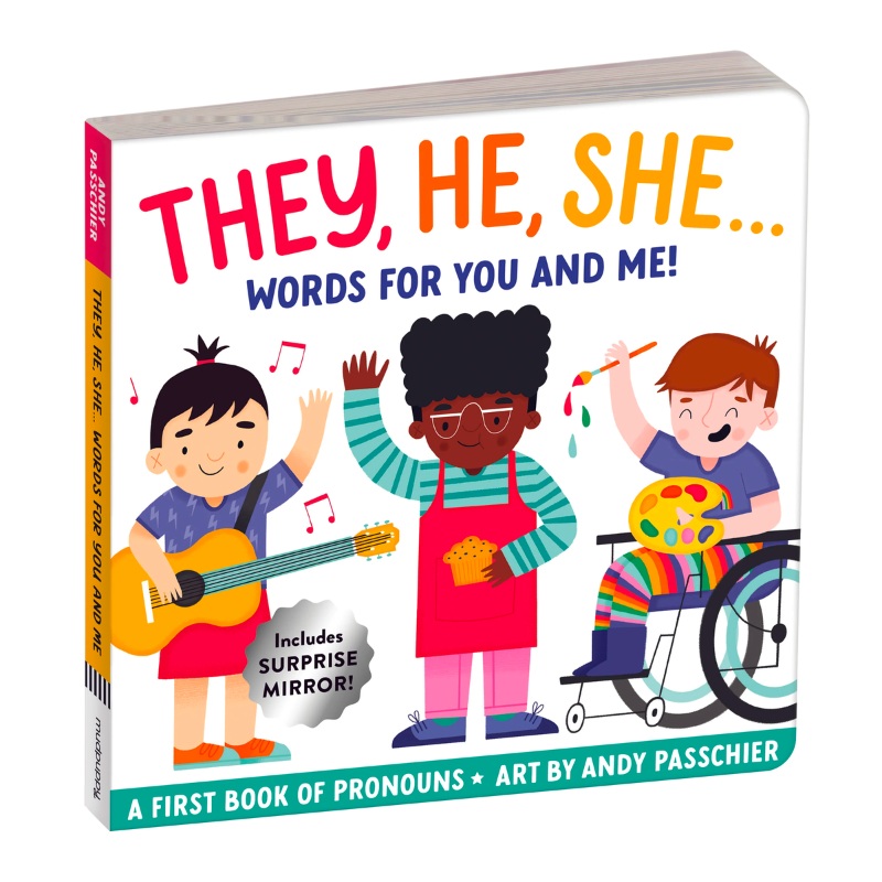 They, He, She: Words for You and Me Board Book