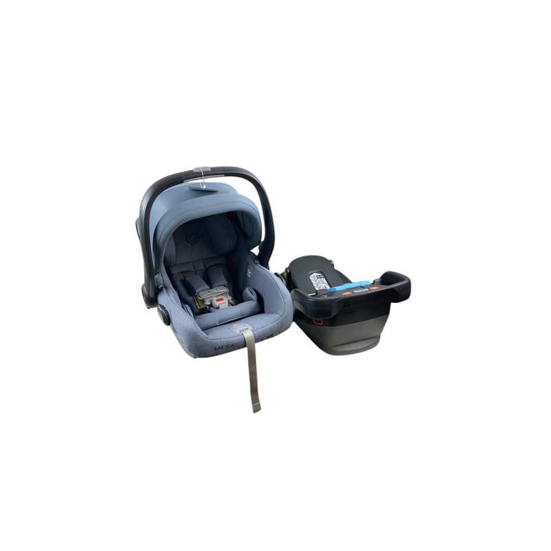 UPPAbaby MESA V2 Infant Car Seat, 2023, Gregory (Blue Melange)