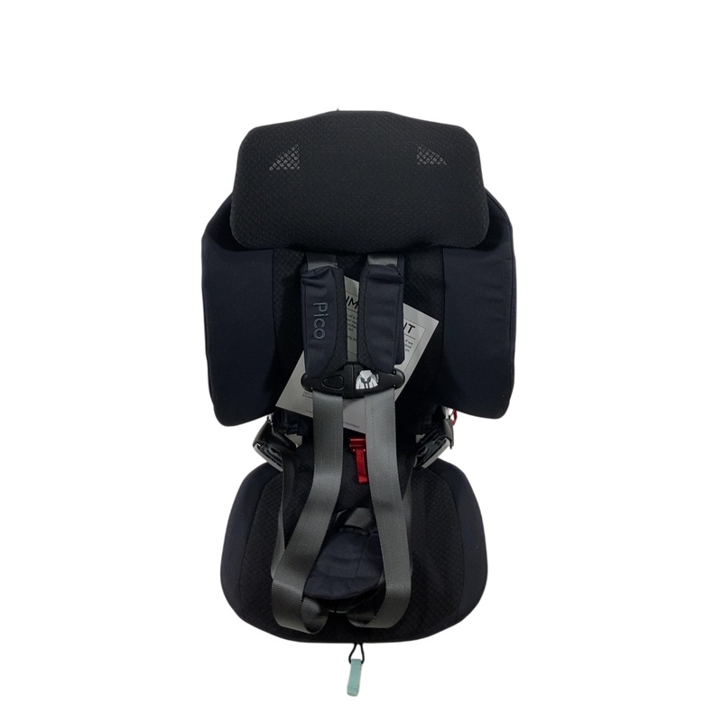 WAYB Pico Portable Car Seat Bundle, 2024, Jet, with Carry Bag