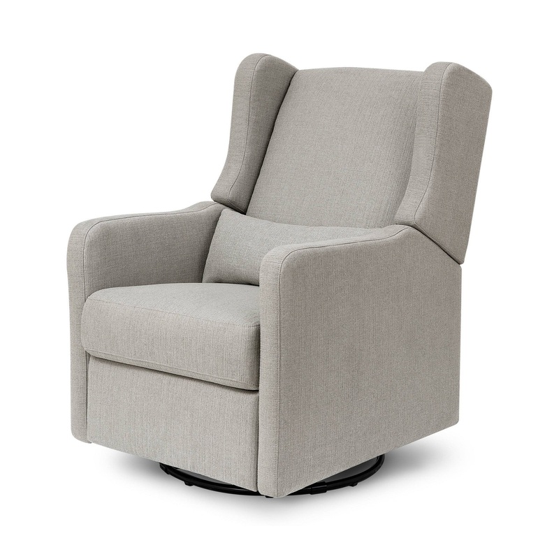 Arlo Recliner and Swivel Glider – Gray Linen