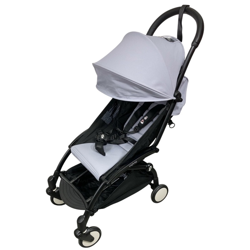 Babyzen YOYO2 Complete Stroller, 2024, Black with Stone