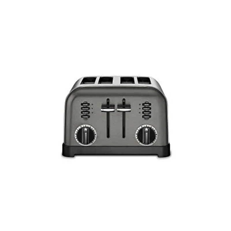 Cuisinart 4-Slice Classic Toaster – Black Stainless Steel