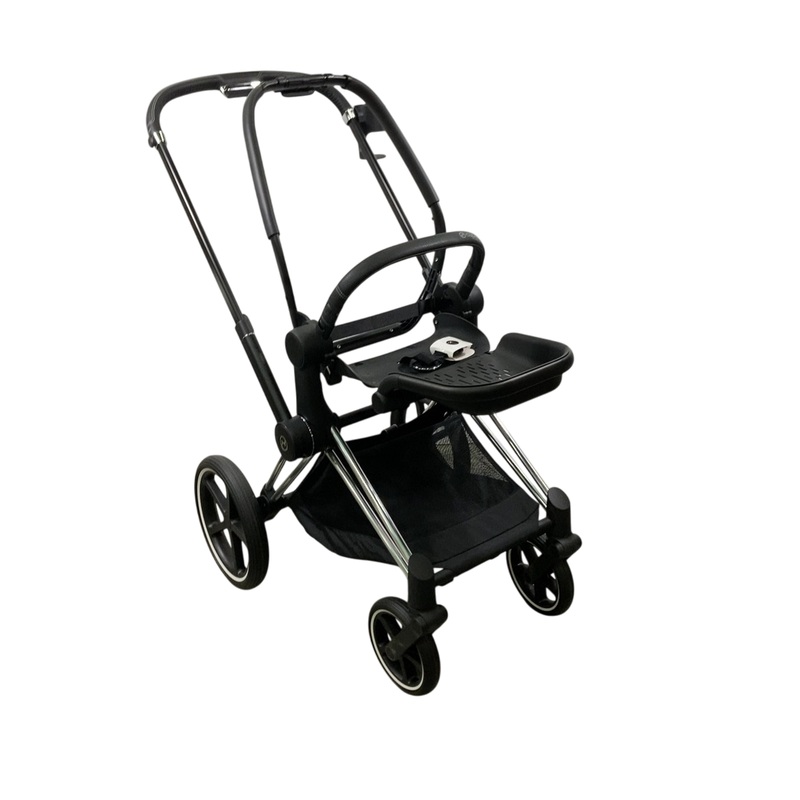 Cybex PRIAM Stroller Frame And Seat, Chrome/Black, 2024