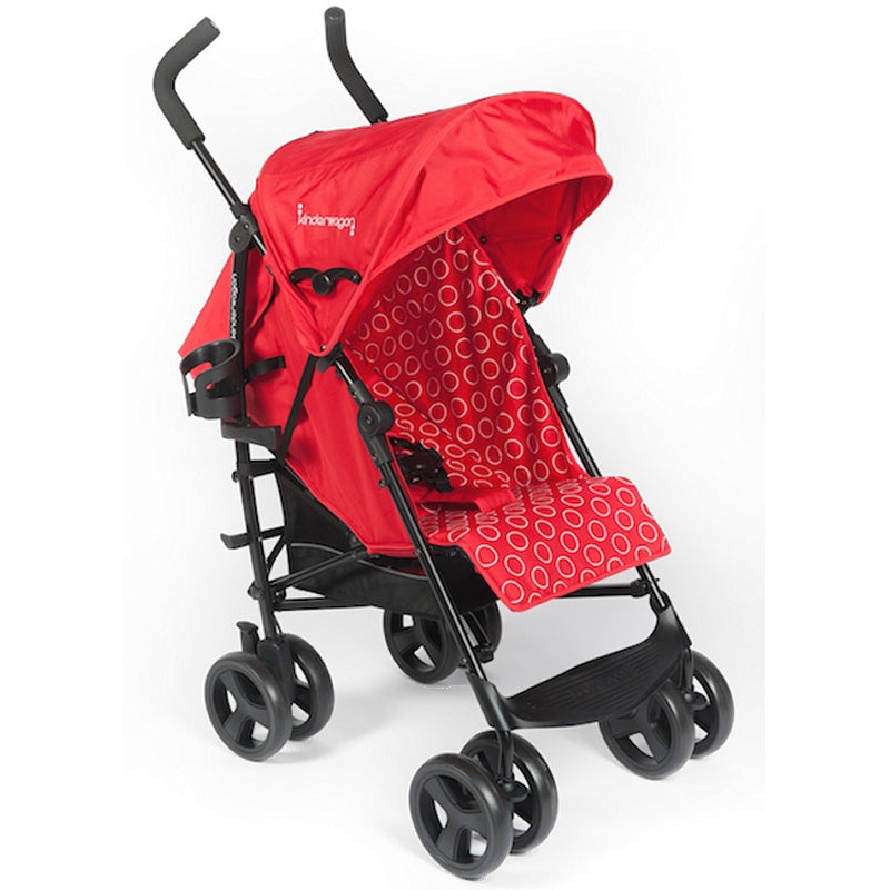 Kinderwagon Skip Umbrella Stroller – Red