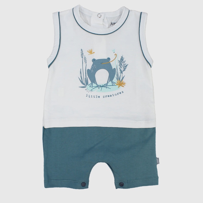 “Little Creatures” Sleeveless Romper