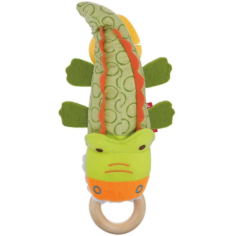 Skip Hop Giraffe Safari Stroller Toy – Crocodile