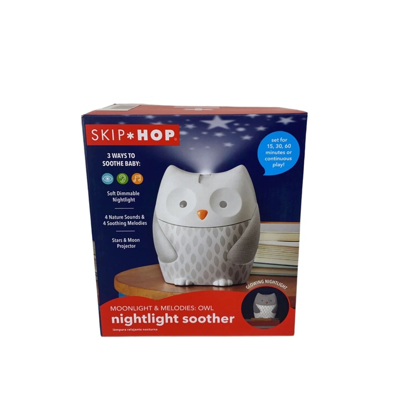 Skip Hop Moonlight And Melodies Nightlight Soother, Owl