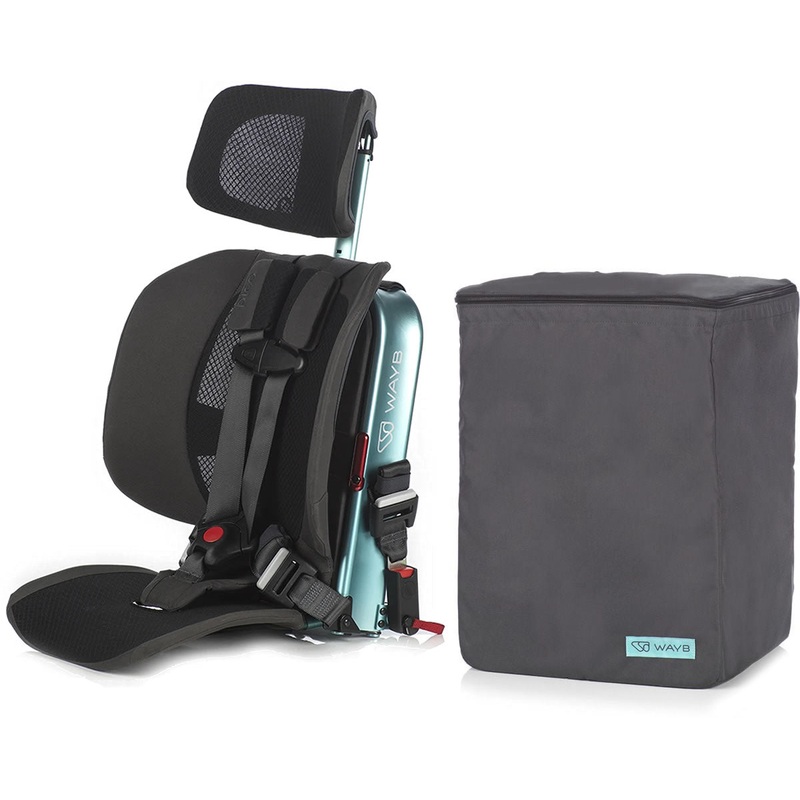 WAYB Pico Forward Facing Travel Car Seat + Travel Bag – Turquoise