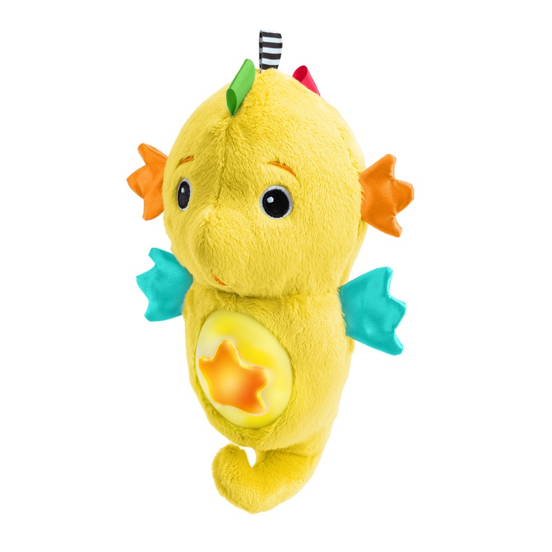 Baby Einstein Sea Dreams Seahorse Plush Soother Toy, with Music and Lights, Ages 0 Months+