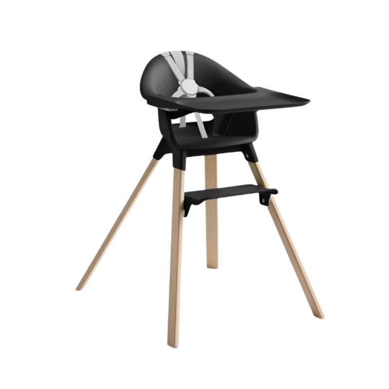 Stokke Clikk High Chair, Black Warm Brown