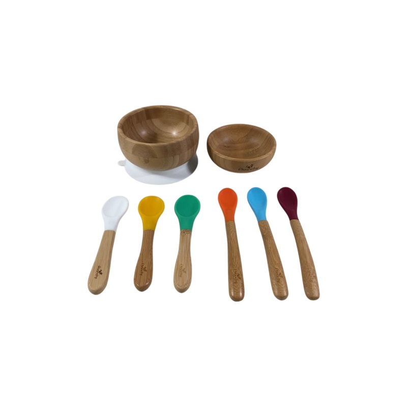 Avanchy Bamboo Complete Feeding Gift Set, Multi