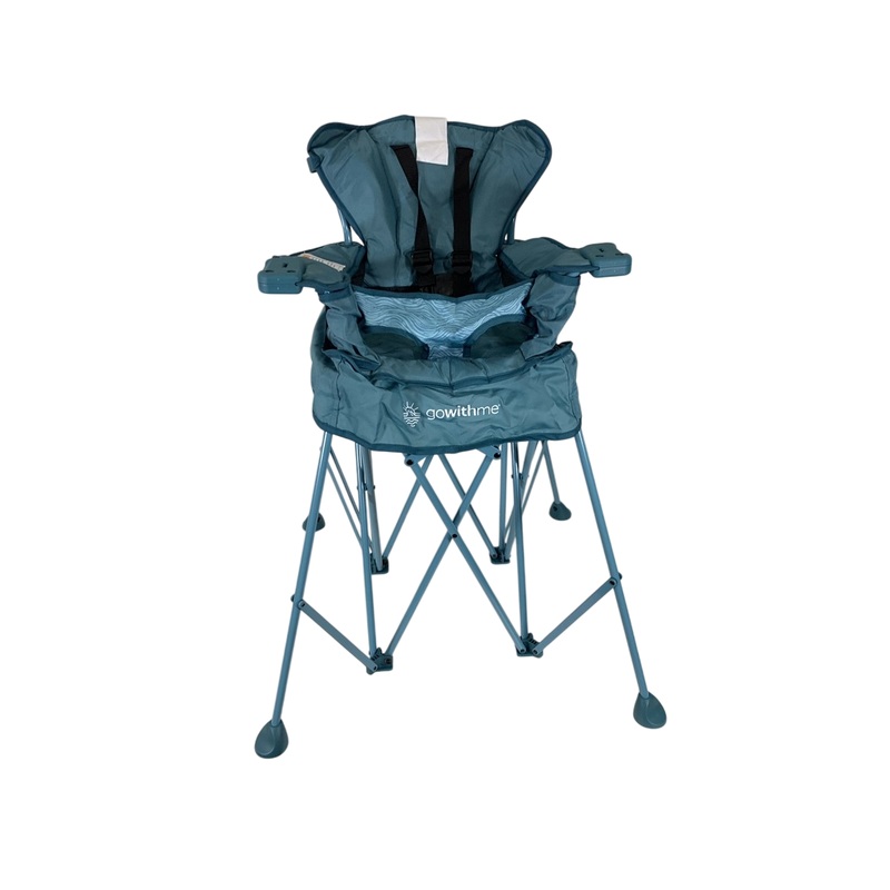 Baby Delight Go with Me Venture Deluxe Portable Chair, Blue Wave