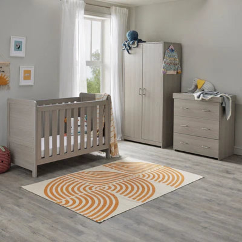 Babymore Caro Mini 3 Piece Room Set – Grey Wash
