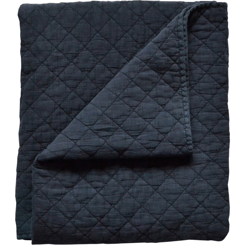Hello Spud Quilt – Diamond Stonewash Navy Blue