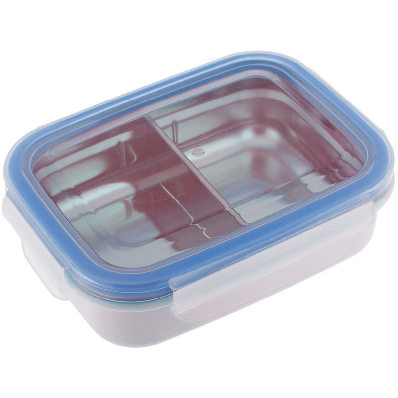 Innobaby Keepin’ Smart Double Insulated Stainless Divided Bento, 11 oz. – Blue
