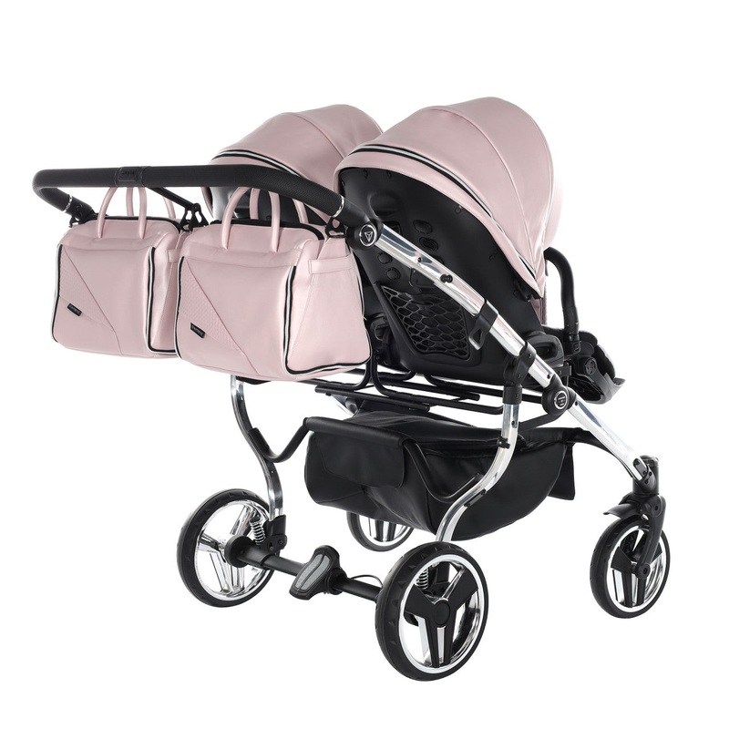 JUNAMA FLUO LINE DUO PINK – 4IN1 (INCLUDES 2 X CAR SEAT & 2 X ISOFIX BASE)