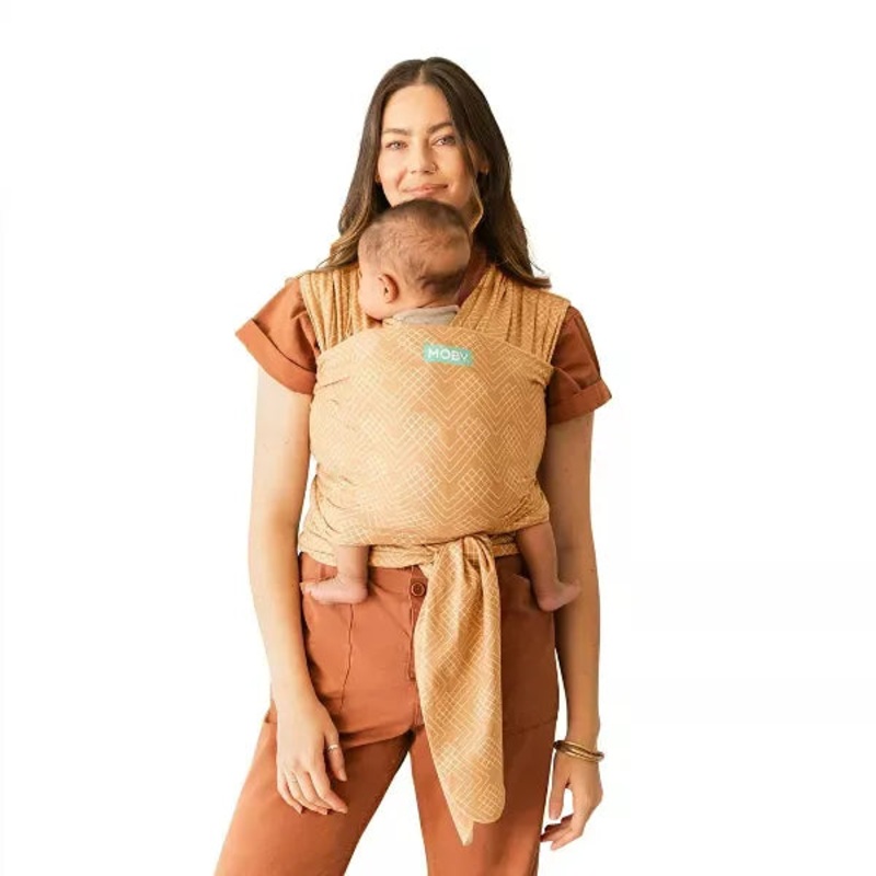 Moby Classic Wrap Baby Carrier – Sand Waves