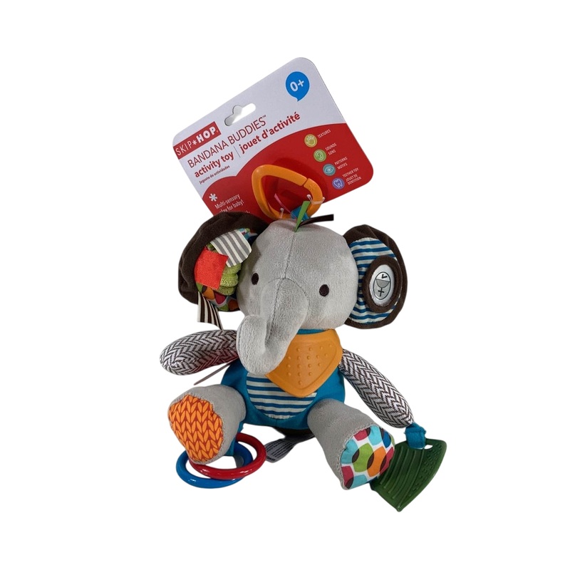 Skip Hop Bandana Buddies Activity Toy, Elephant