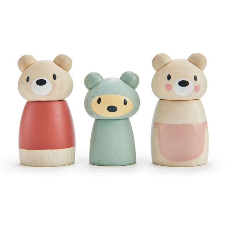 Wooden Animal Families