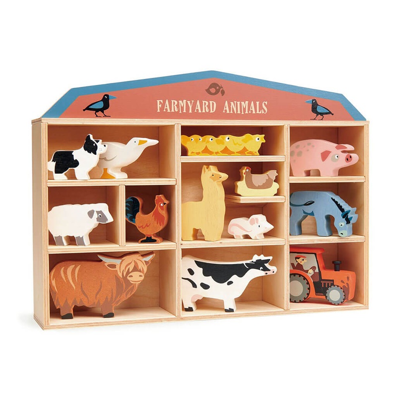 Wooden Farmyard Animals