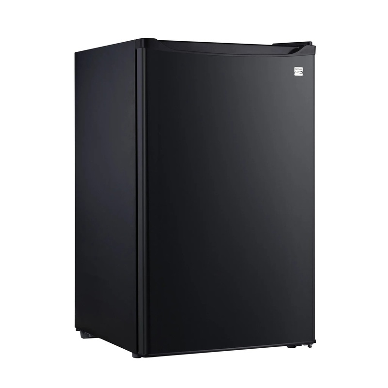 4.3 cu-ft Refrigerator – Black: Compact Freezer