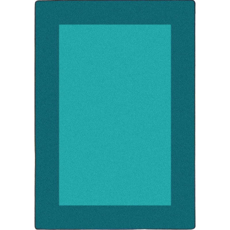 All Around Rug, 7’8″ x 10’9″ Rectangle, Teal