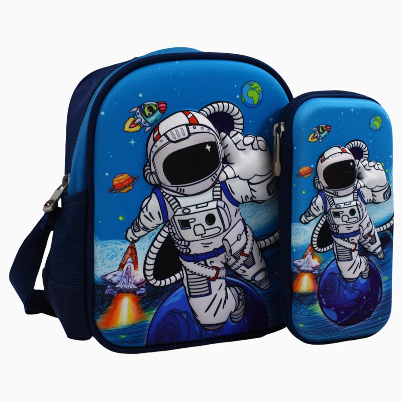 Astronaut School Set (Lunch Bag + Pencil Case)