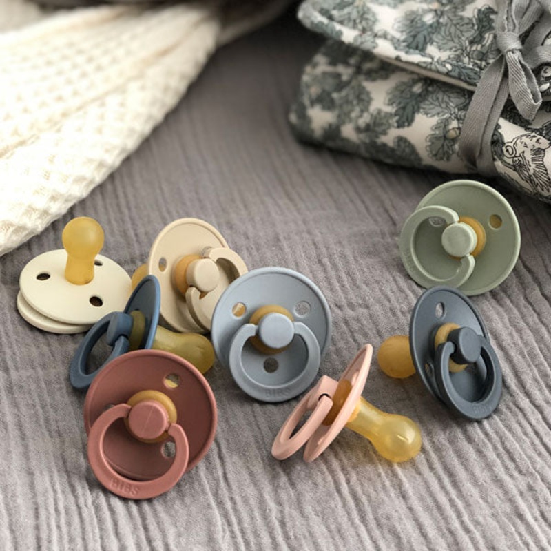 BIBS Natural Rubber Pacifier – Any Color