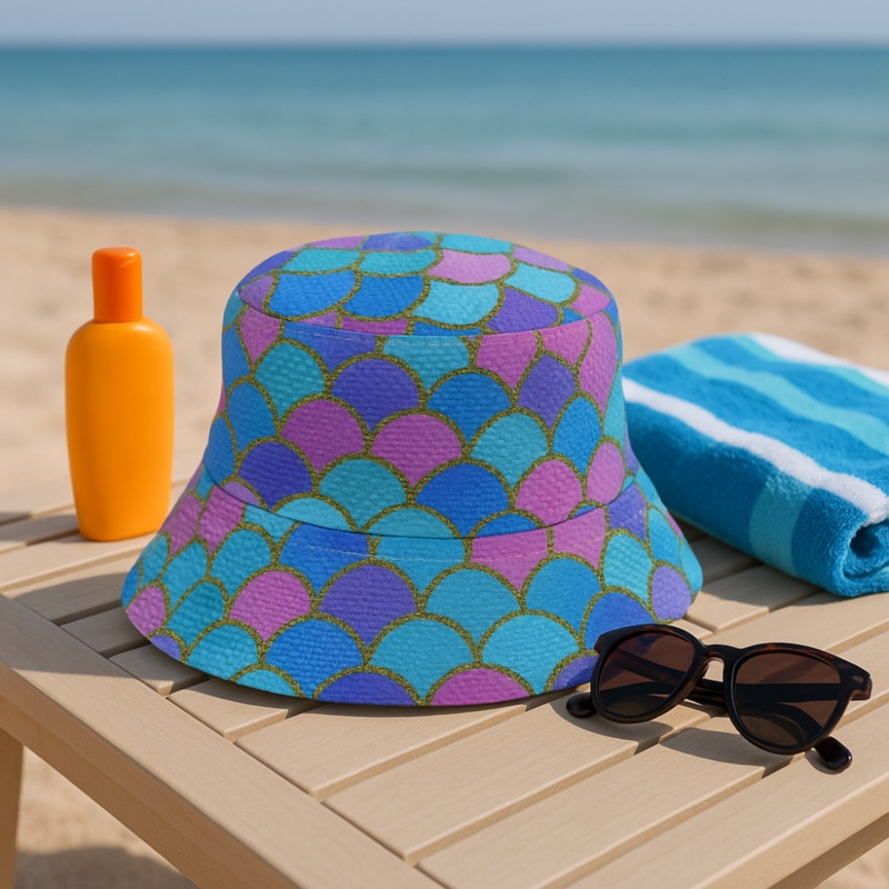 Bucket Hat – Mermaid Print