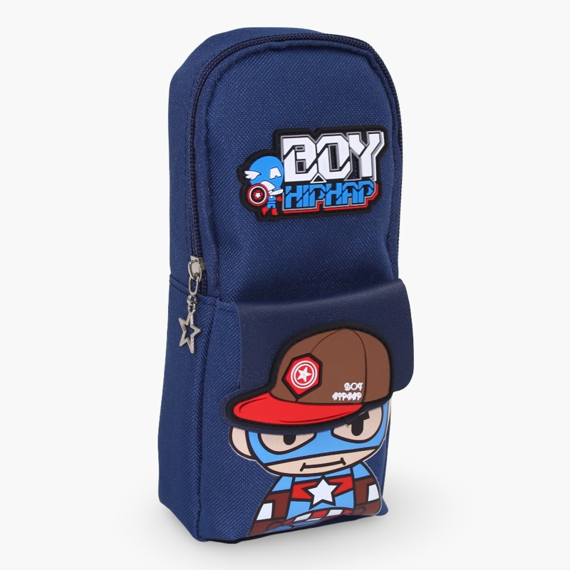 Captain America Pencil Case  Navy Blue