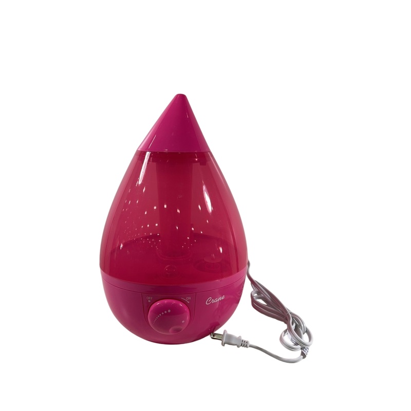 Crane Ultrasonic Cool Mist Humidifier, Pink