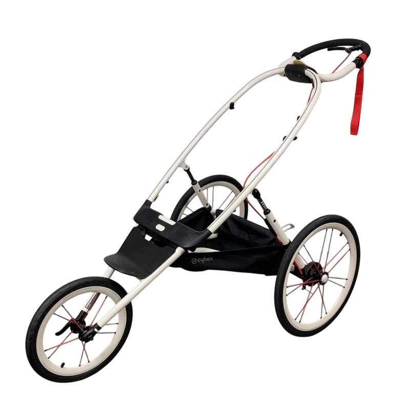 Cybex Avi Stroller Frame, 2021, Creme with Orange Details
