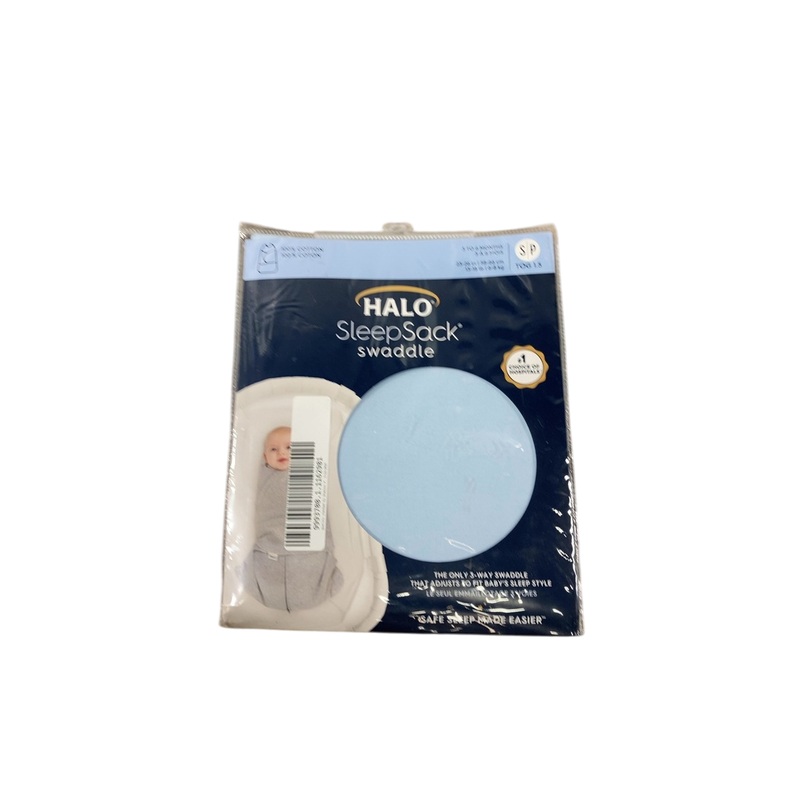 Halo SleepSack Swaddle, Small, Baby Blue