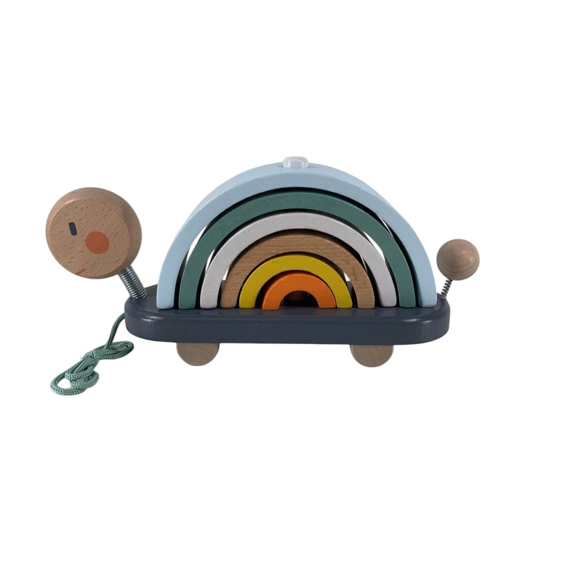 Janod Sweet Cocoon Rainbow Turtle
