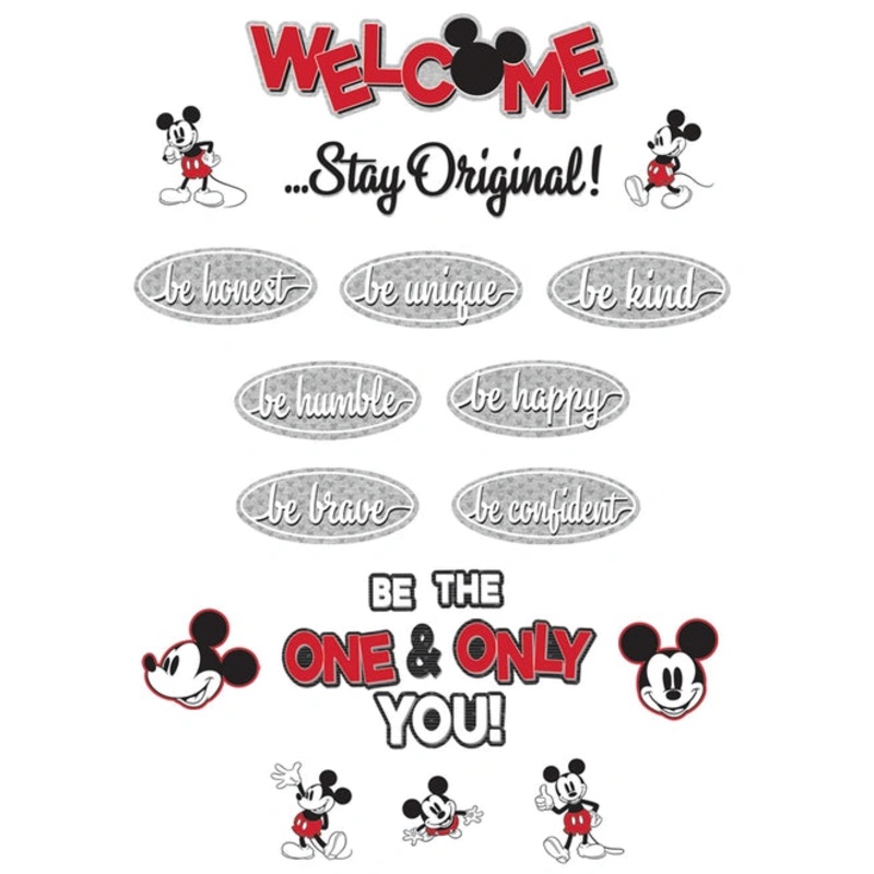 Mickey Mouse Throwback Mini Bulletin Board Set