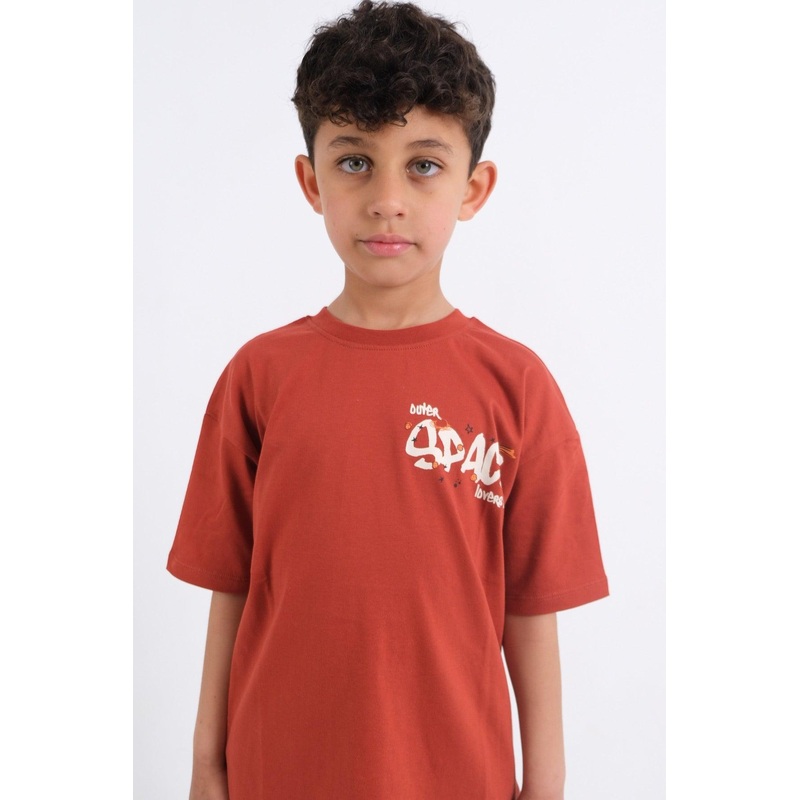 “Outer Space Club” Short-Sleeved T-Shirt