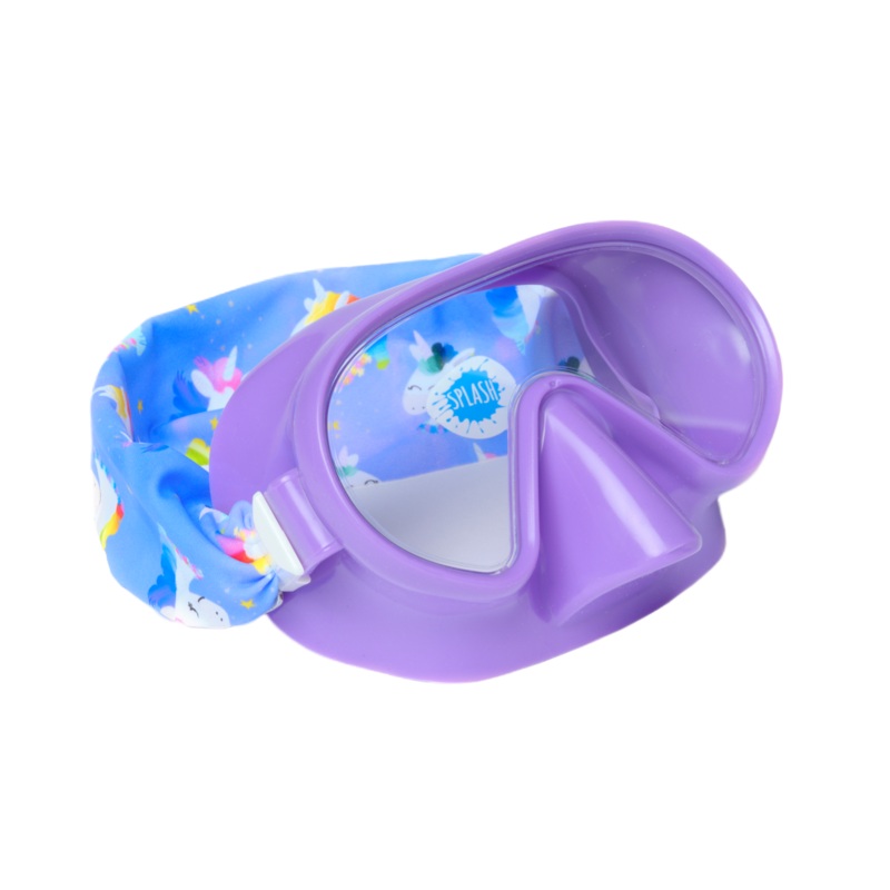 Splash Place Rainbow Unicorn Swim Mask