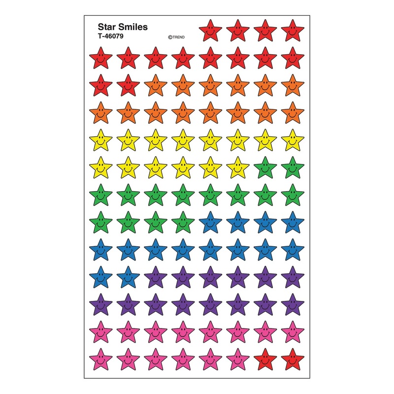 Star Smiles superShapes Stickers