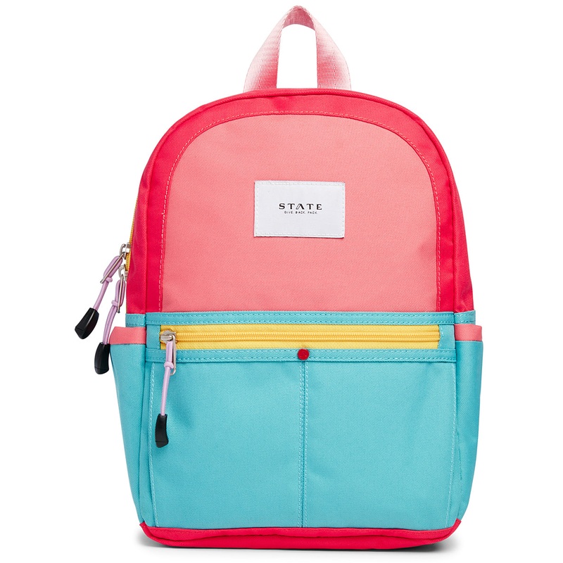 State Bags Mini Kane Kid Backpack – Pink/Mint