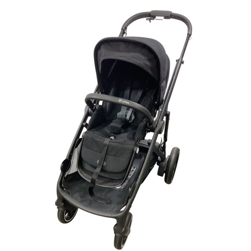 Cybex e-Gazelle S Stroller, 2024, Black, Moon Black