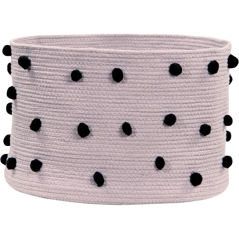 Lorena Canals Pebbles Basket – Wood Rose