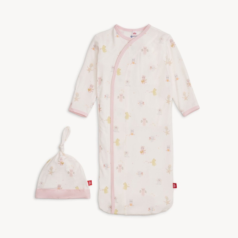 Magnetic Gown & Hat Set – Pink Baby Beats
