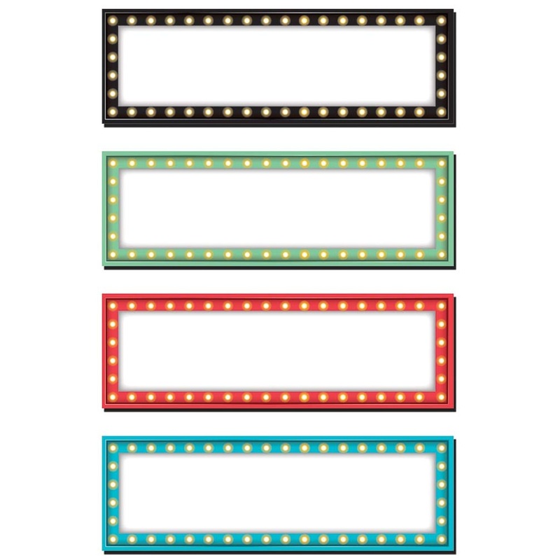 Marquee Labels Magnetic Accents