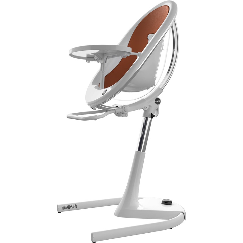 Mima Moon 2G High Chair – White / Camel