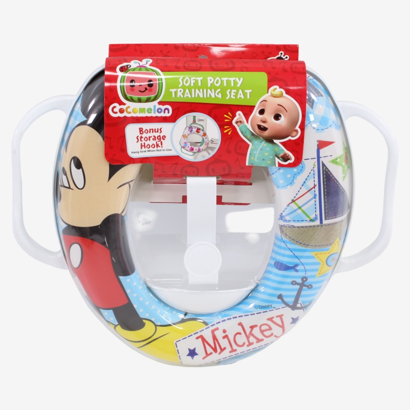 Toilet Seat with Handles  Mickey Mouse Theme