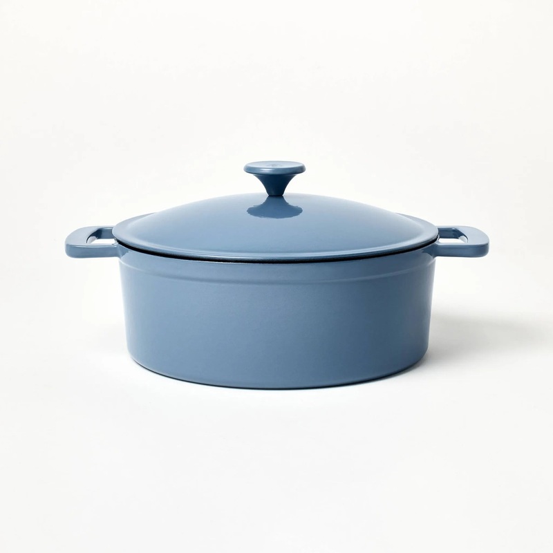 5.5qt Enamel Dutch Oven Blue